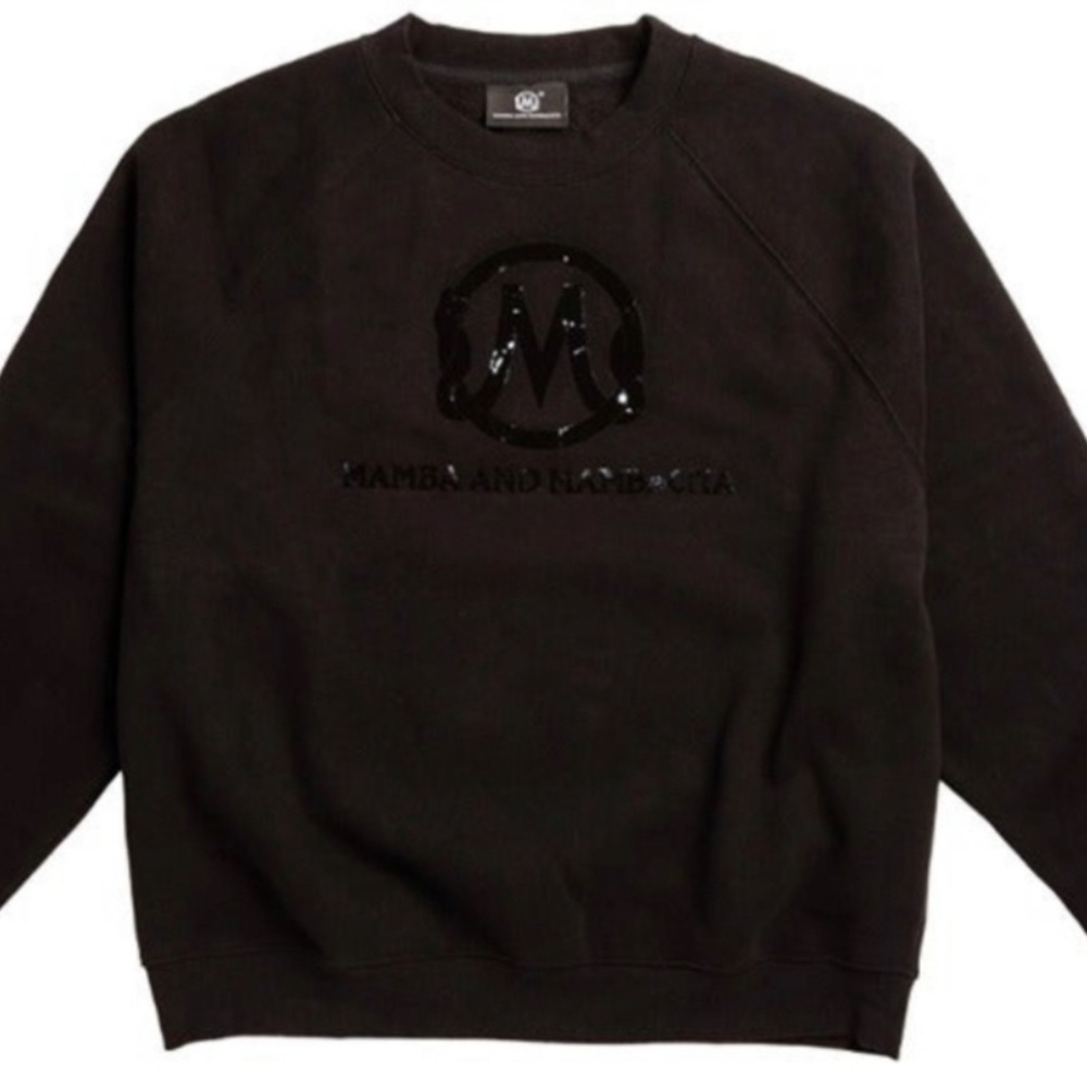 Mamba and Mambacita reflective logo sweatshirt